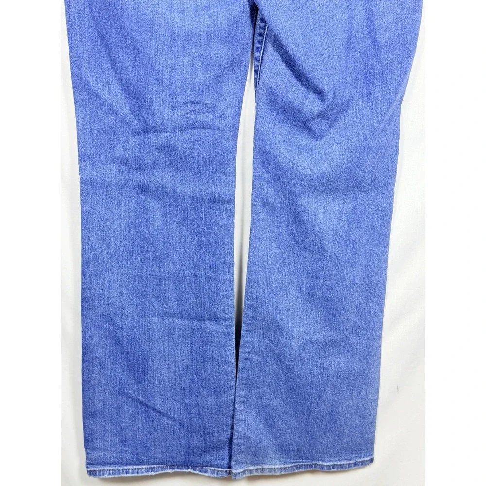 Gap Long & Lean Jeans Womens 32 Long Bootcut Medium Wash Stretch Denim 32x34